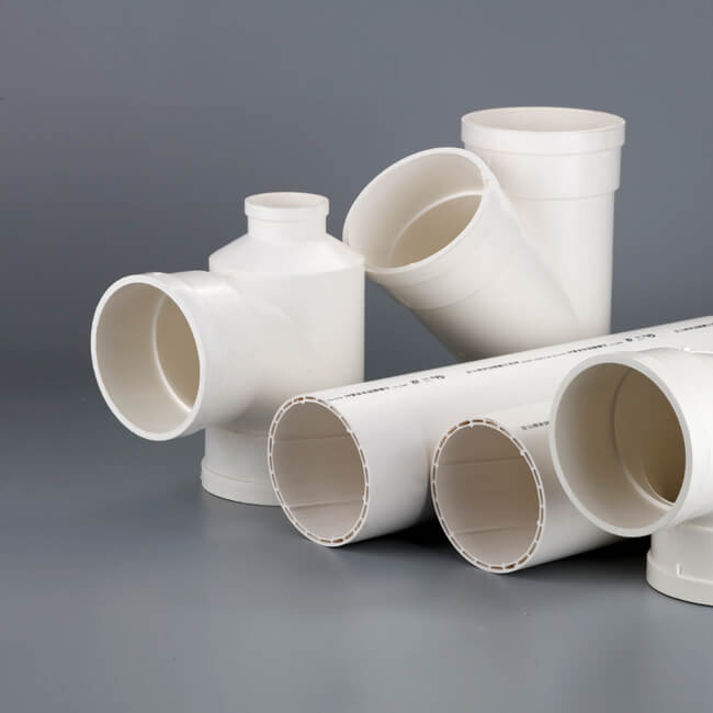 蘭塔管道、產(chǎn)品中心、PVC-U中空螺旋消音管材